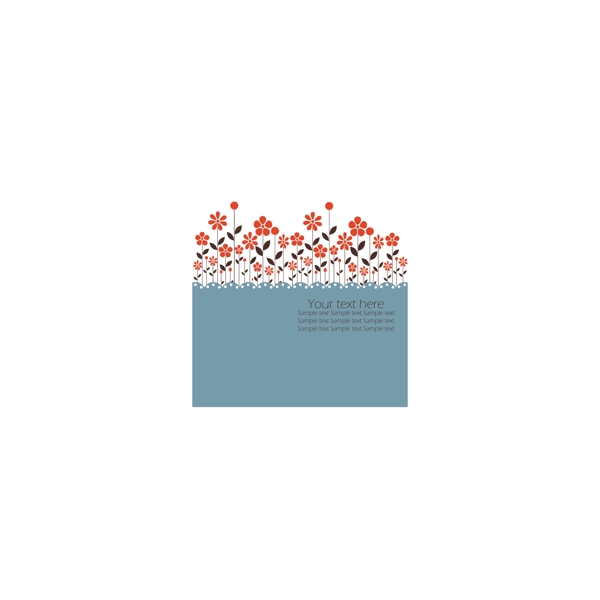 歐美花紋5728矢量EPS