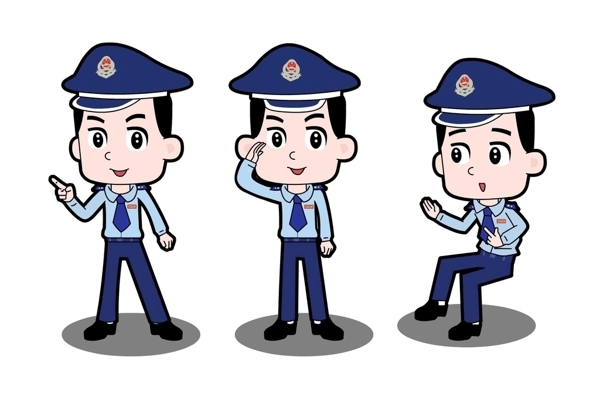 稅務(wù)干部卡通形象