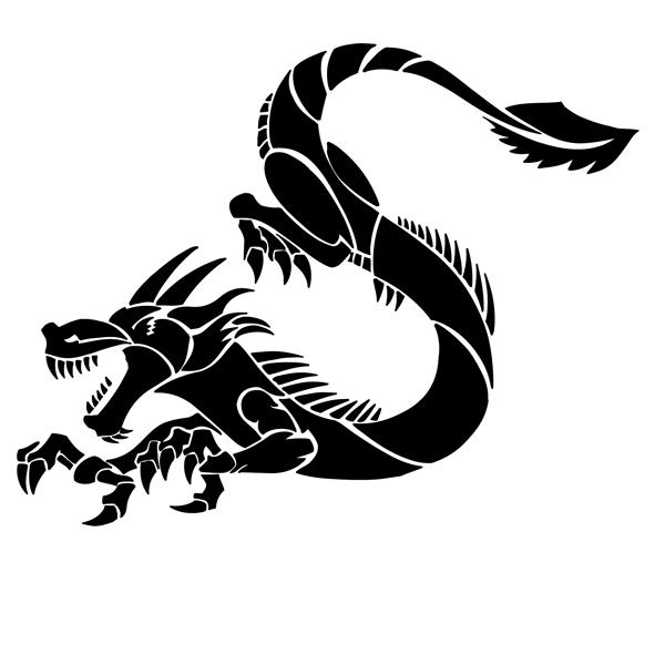印花矢量圖靚仔裝動(dòng)物龍免費(fèi)素材
