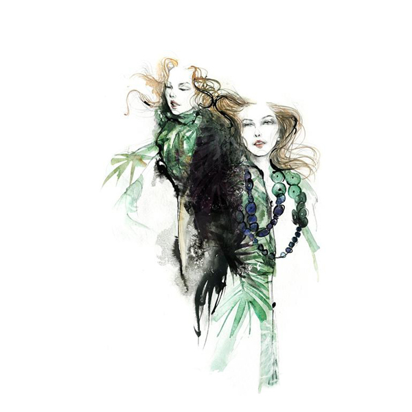 位圖插畫時尚插畫人物插畫時尚插畫免費(fèi)素材