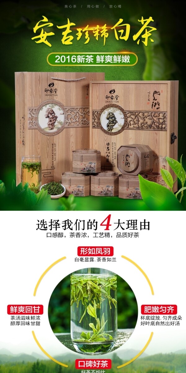 白茶葉詳情頁