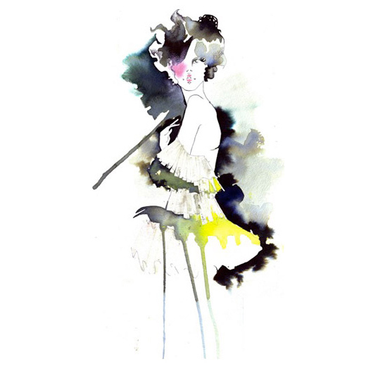 位圖插畫時尚插畫人物插畫藝術(shù)效果免費素材