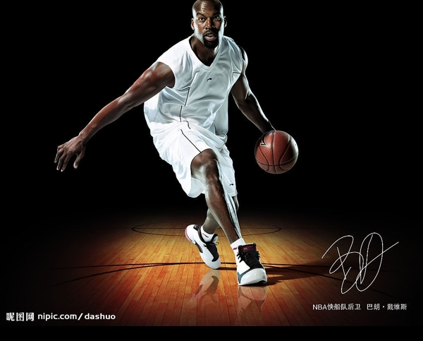 NBA李宁篮球后卫巴朗戴维斯图片