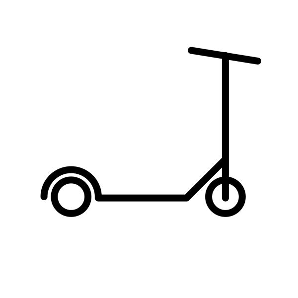扁平化踏板车