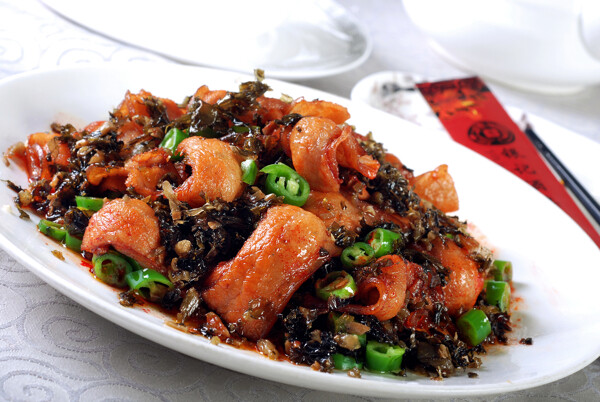 老鹽菜回鍋肉