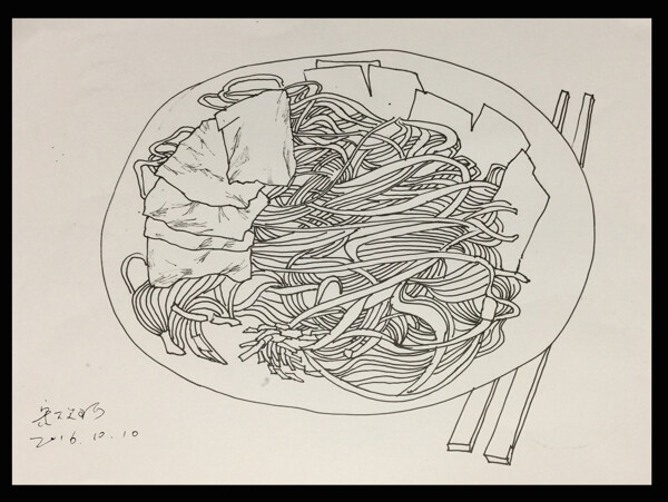 線描