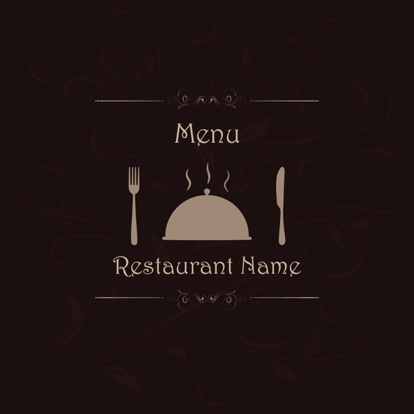 餐馆的菜单包括