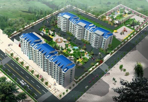 建筑效果圖圖片