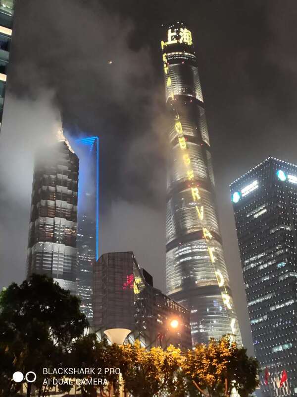 上海夜景建筑
