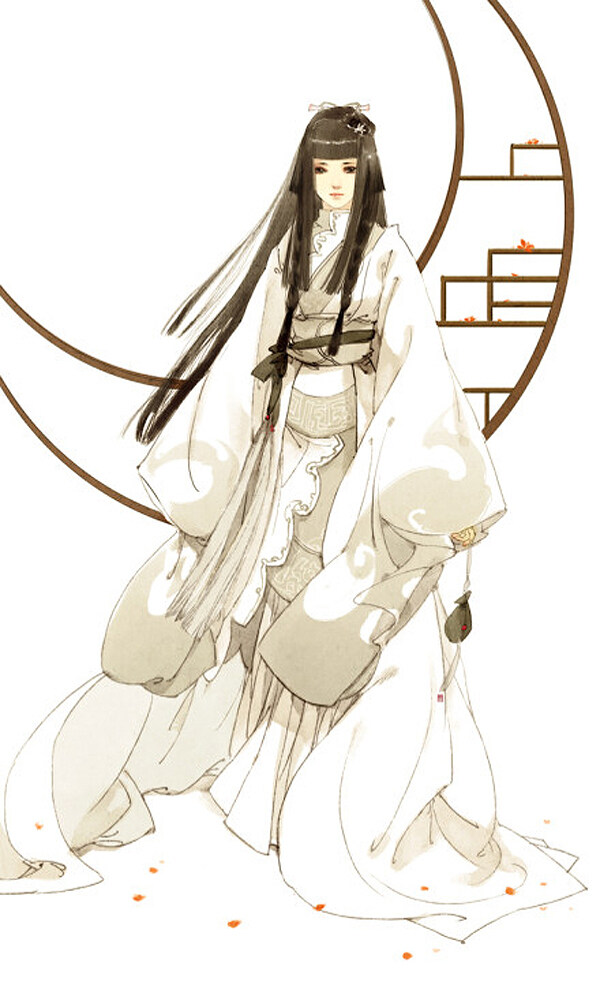 位圖插畫時尚插畫人物插畫藝術(shù)效果免費素材