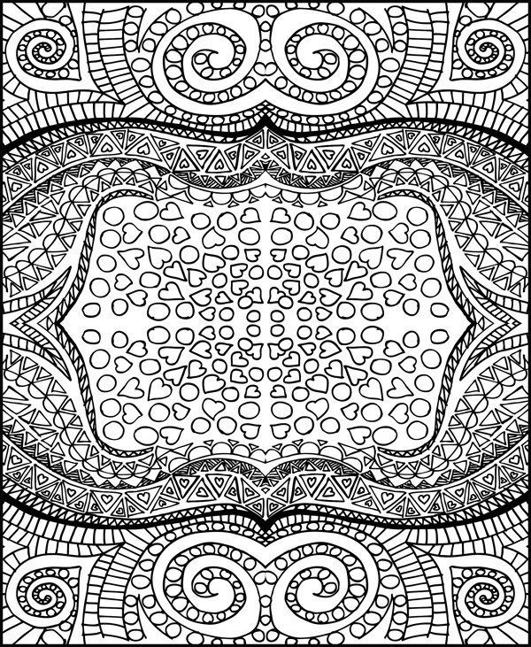 摘要情人節(jié)背景矢量插畫(huà)