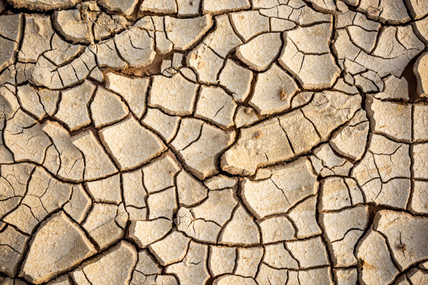 干旱的土地裂缝图片