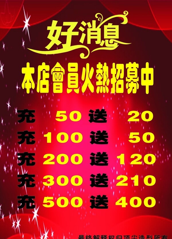 理發(fā)好消息