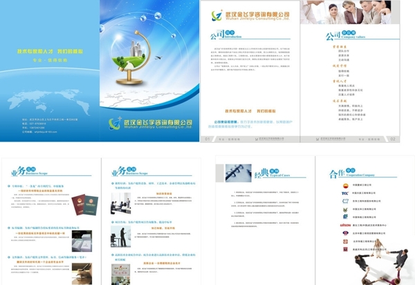 金飛宇咨詢公司畫冊(cè)圖片