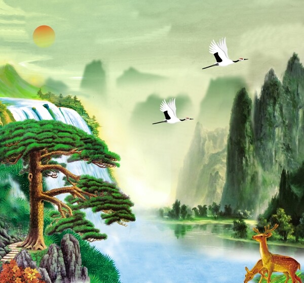 山水畫