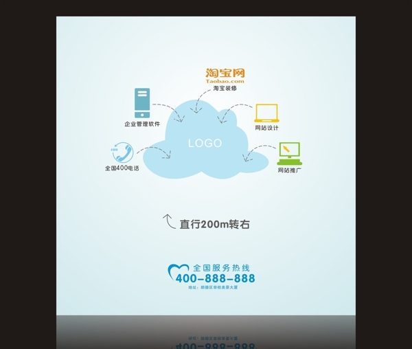 網(wǎng)絡(luò)公司海報(bào)圖片