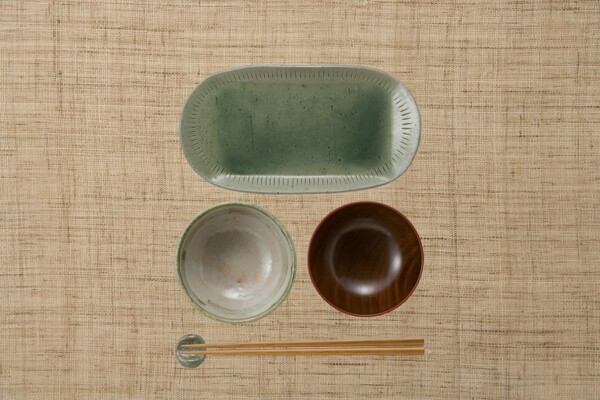 桌面餐具布景