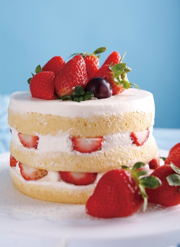 生日蛋糕图片水果蛋糕