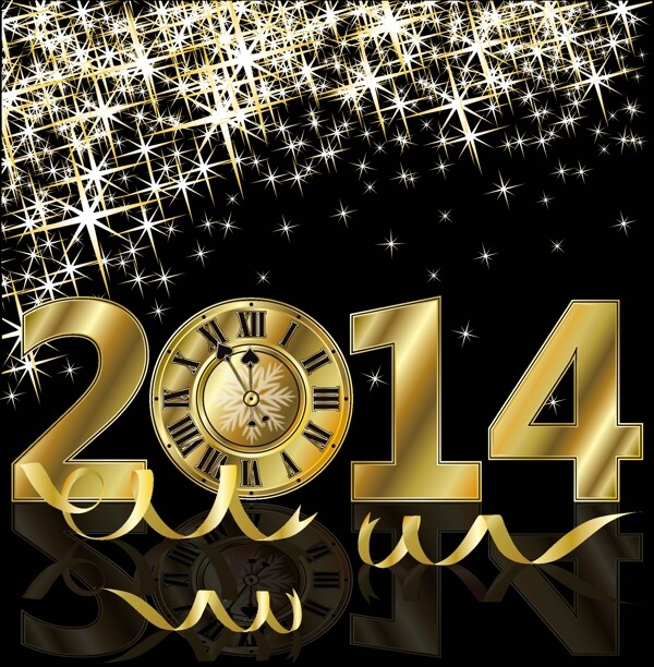 2014新年鐘聲圖片