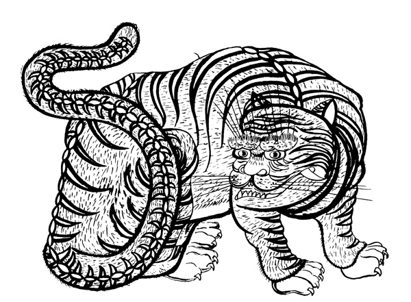 清代動物圖案中國傳統(tǒng)圖案0071