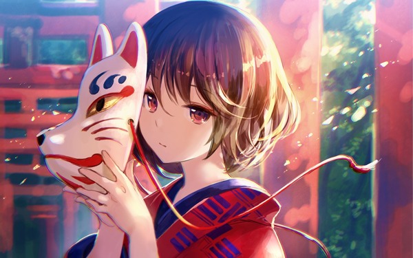 手繪動(dòng)漫少女