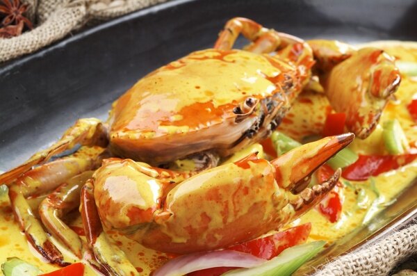 泰式咖喱蟹图片