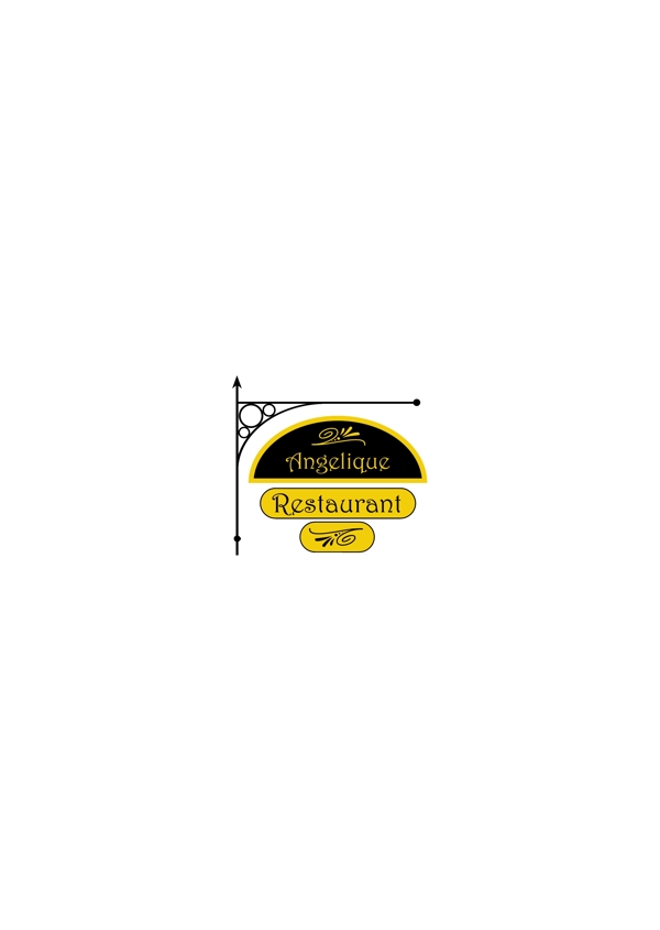 AngeliqueRestaurantlogo設(shè)計欣賞AngeliqueRestaurant下載標(biāo)志設(shè)計欣賞