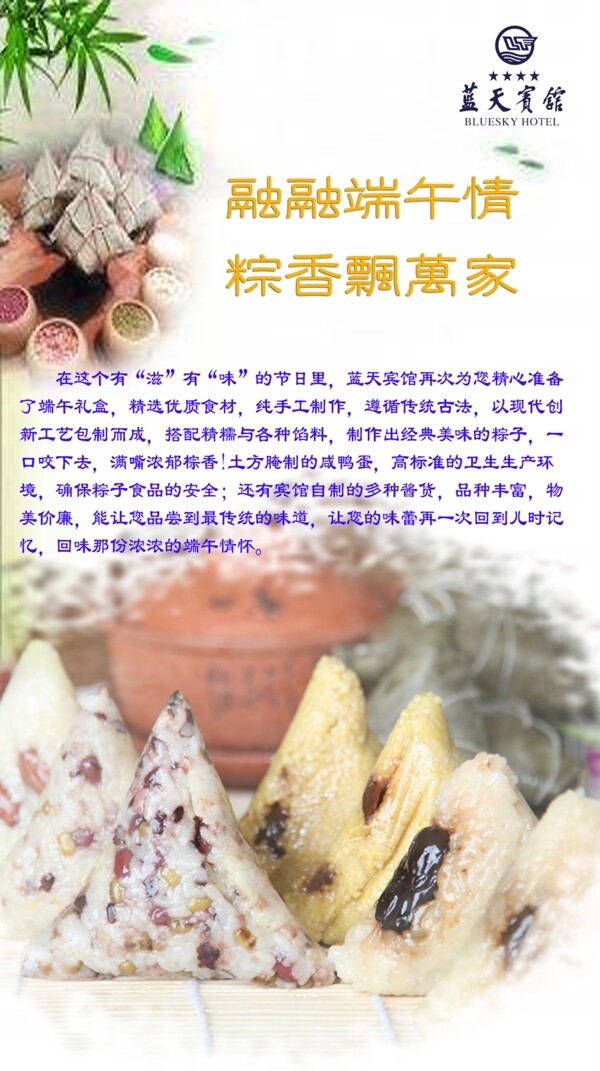 端午節(jié)粽子宣傳