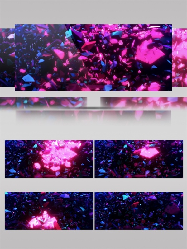 紫色光束宇宙动态视频素材
