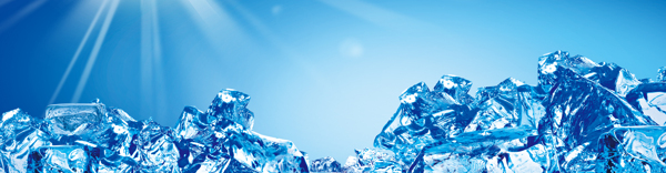 冰塊背景banner