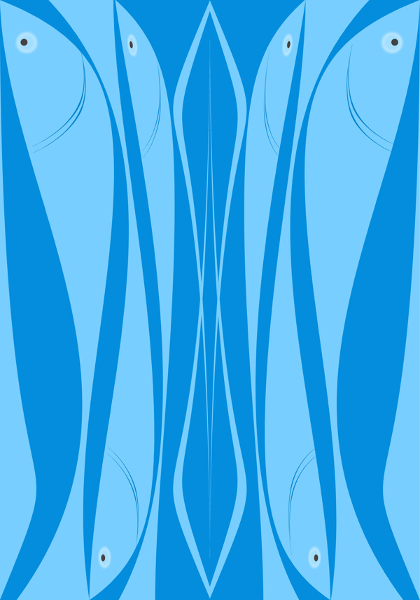 魚背景墻