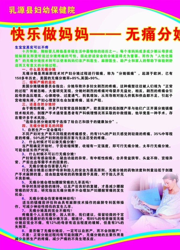 無痛分娩圖片