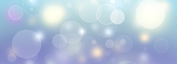 清新唯美光暈背景banner