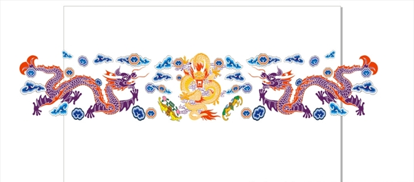 花紋龍鳳團(tuán)龍