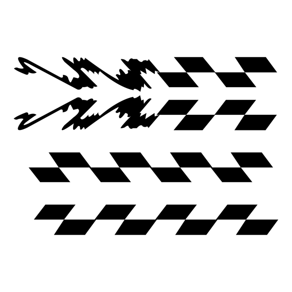 checred條鋸齒狀末端