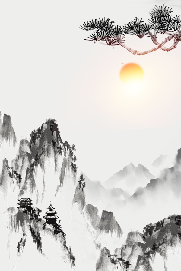水墨山水