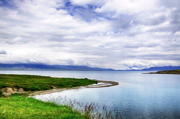 美麗的賽里木湖風景