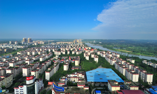 俯瞰住宅区图片