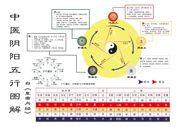 海報無限極五行保健