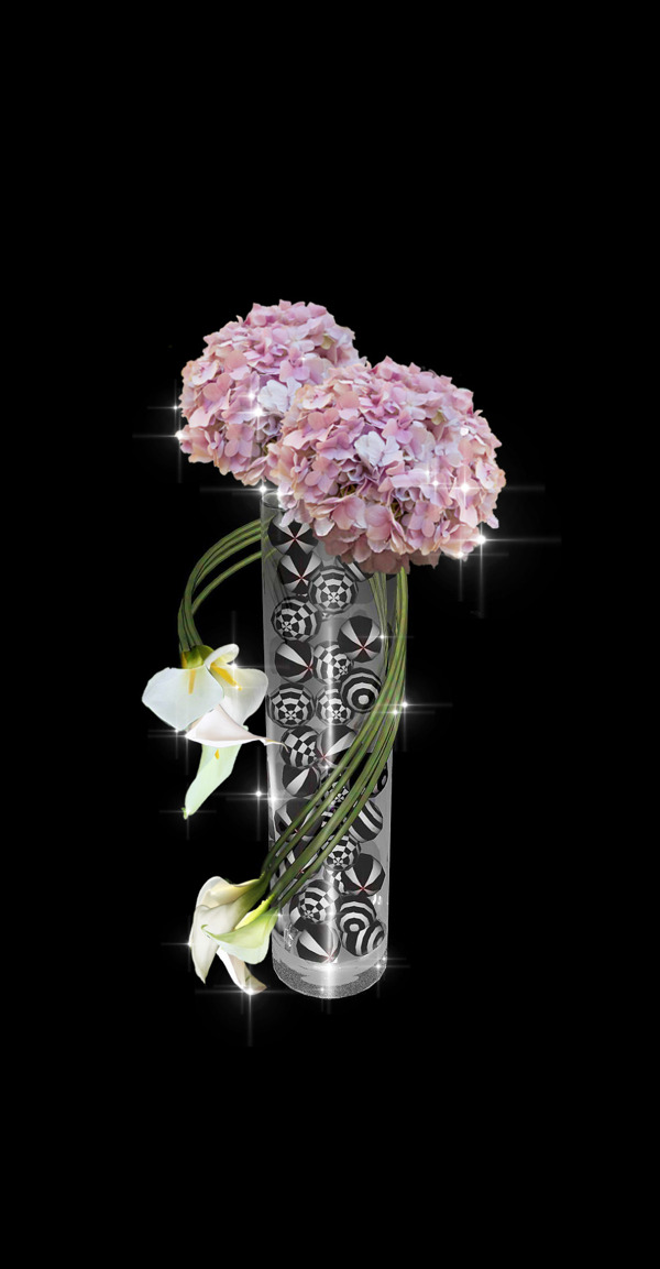 3d花瓶造型花艺模型