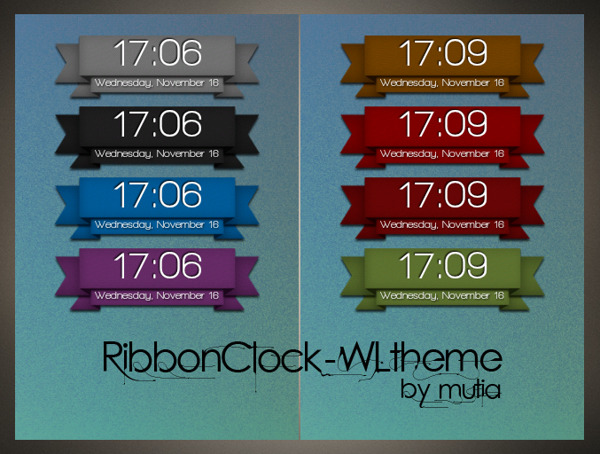 ribbonclockwltheme