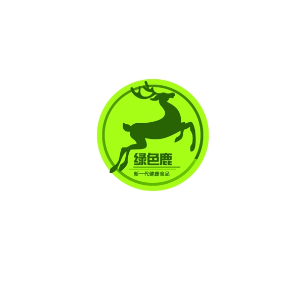 綠色鹿.psd