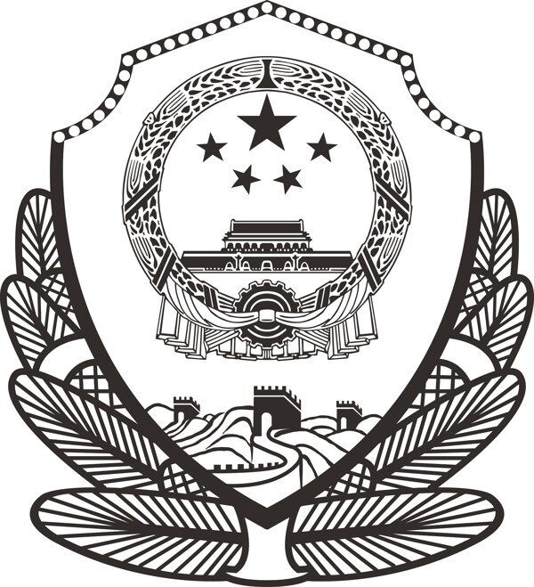 警徵矢量圖2015新警徵圖片