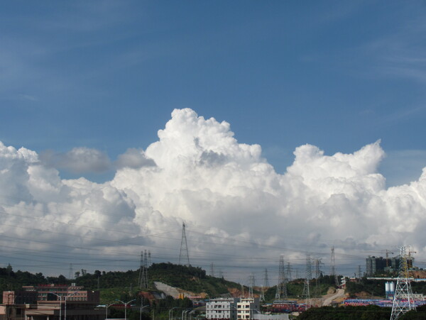 天空工业园白云图片