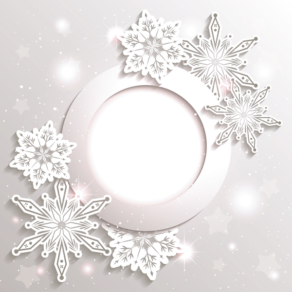 雪花背景圖片