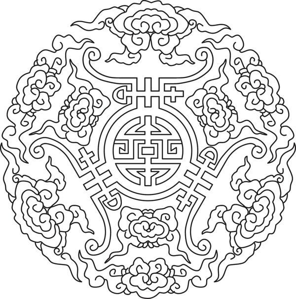 福壽如意圖片