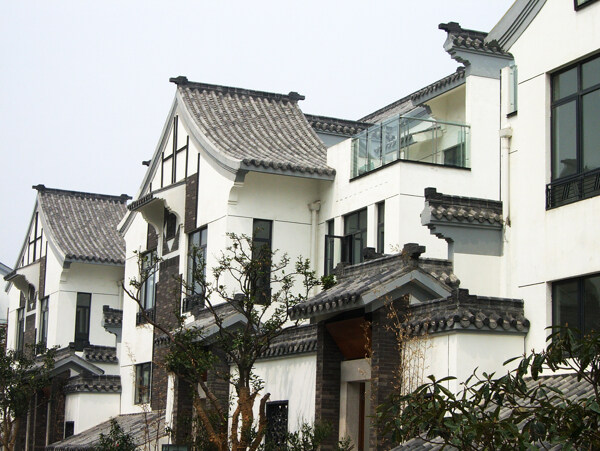 中式別墅圖片