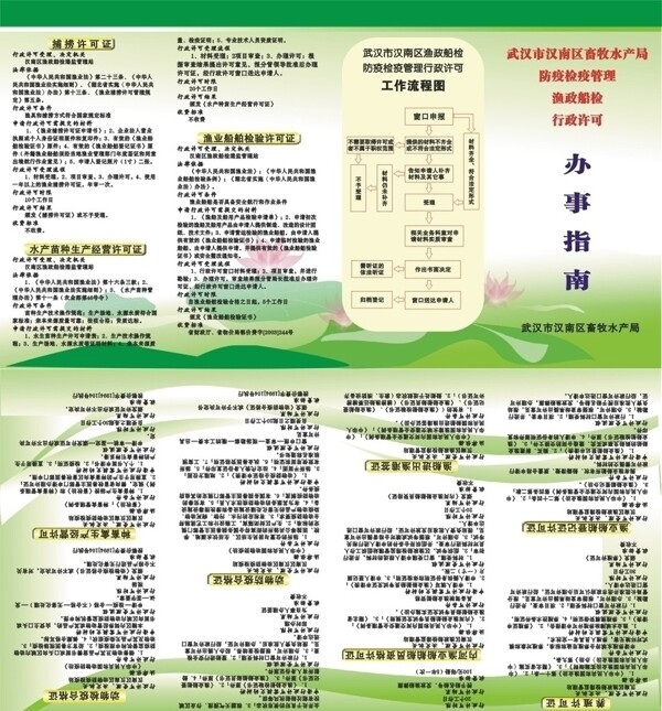 辦事指南四折頁圖片
