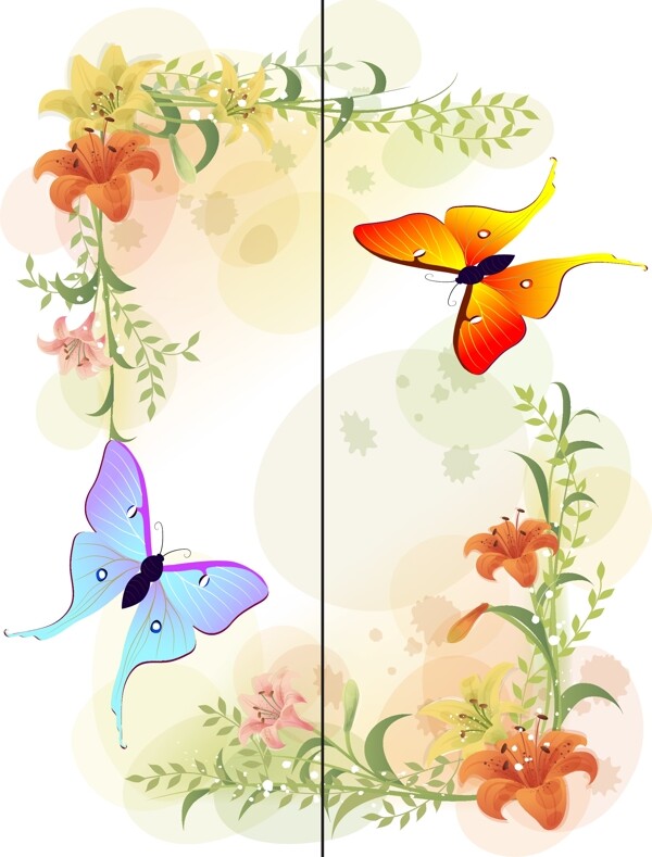玻璃移門花香怡人