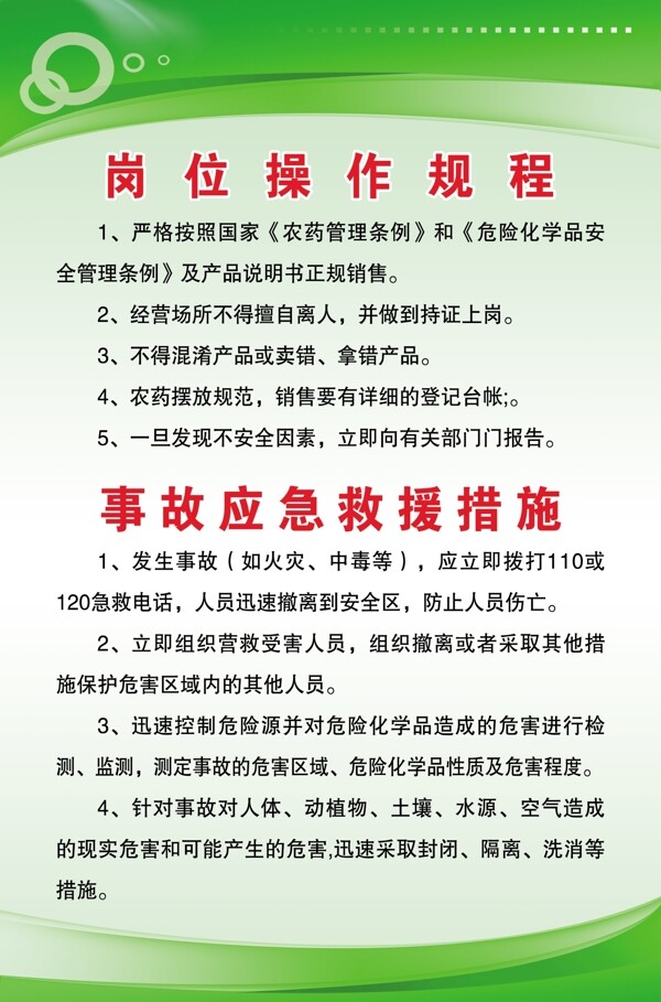 崗位操作流程